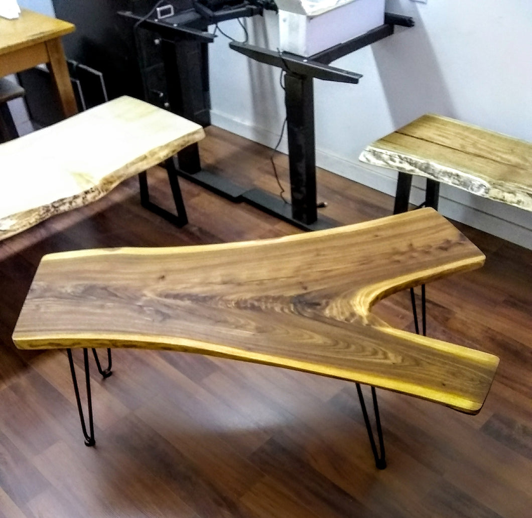 Live Edge Elm Coffee Table