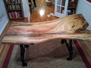 Live Edge Poplar Desk