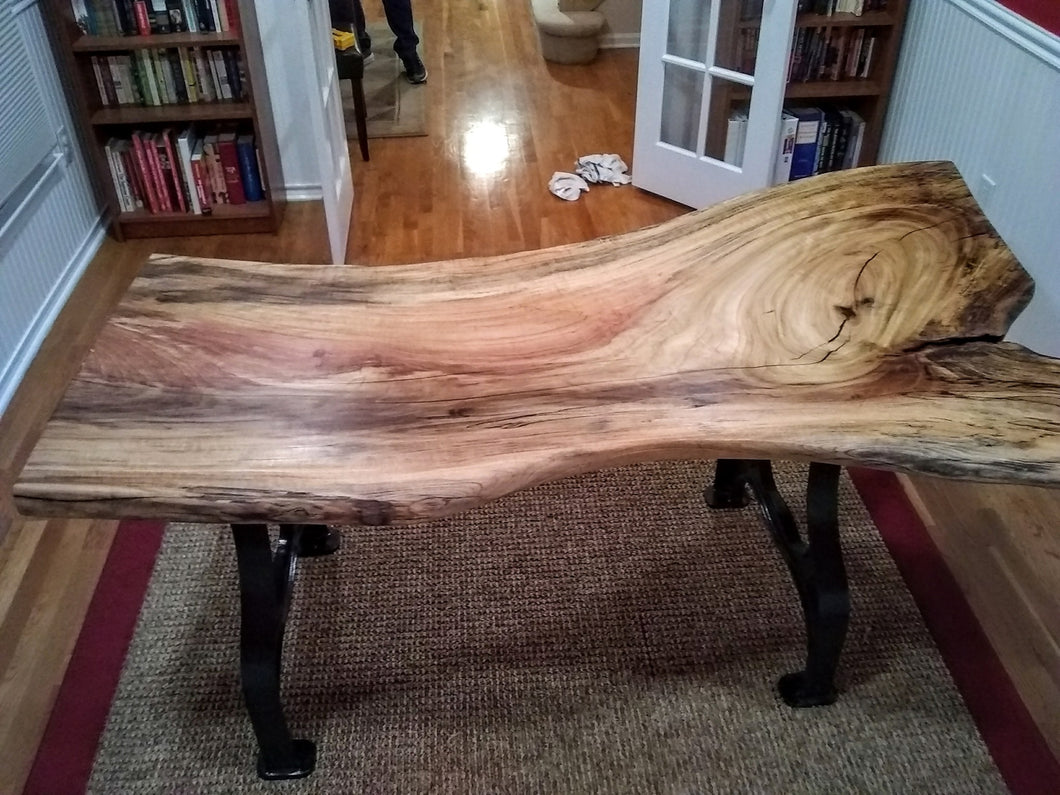 Live Edge Poplar Desk