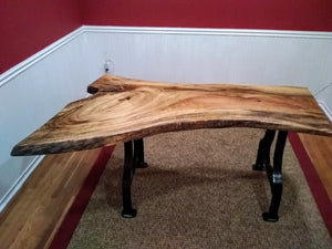 Live Edge Poplar Desk