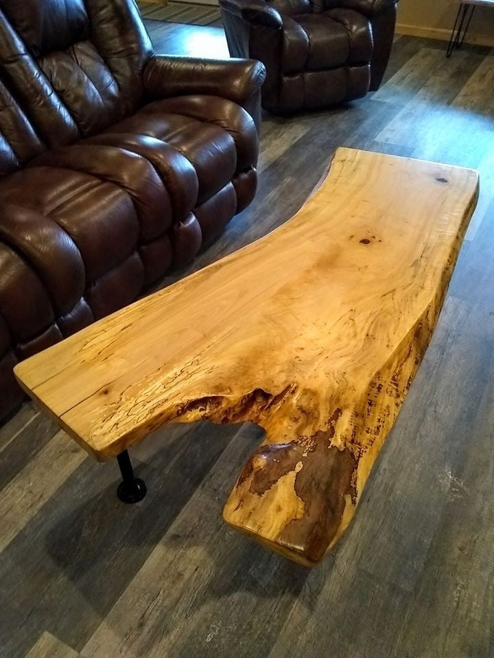 Live Edge Spalted Maple Coffee Table