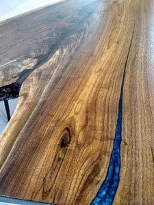 Large Live Edge Black Walnut Coffee Table